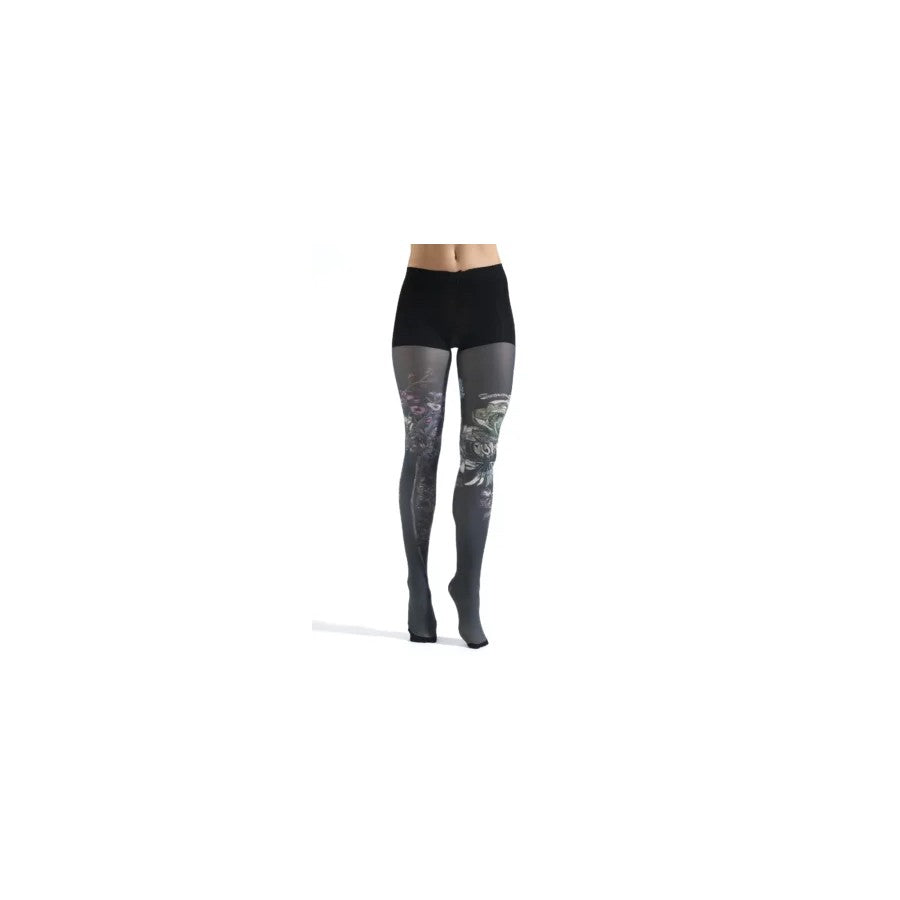 Collants Marie Antoilette Plume de nuit