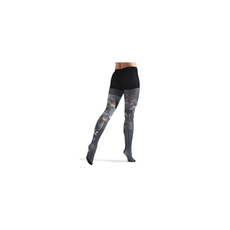 Collants Marie Antoilette Plume de nuit