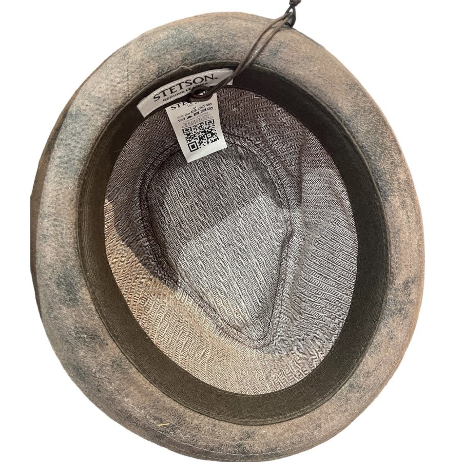 Chapeau Stetson en cuir