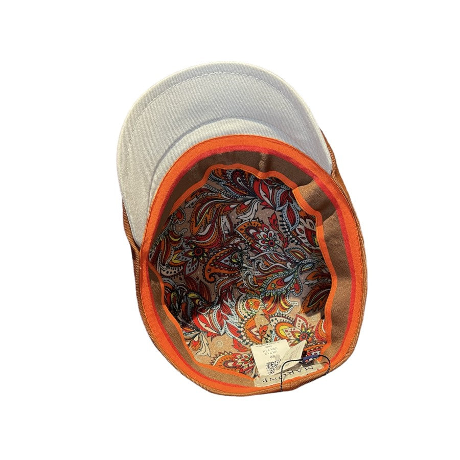 Casquette marone Bi color