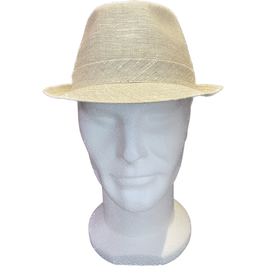 Chapeau Trilby maronne