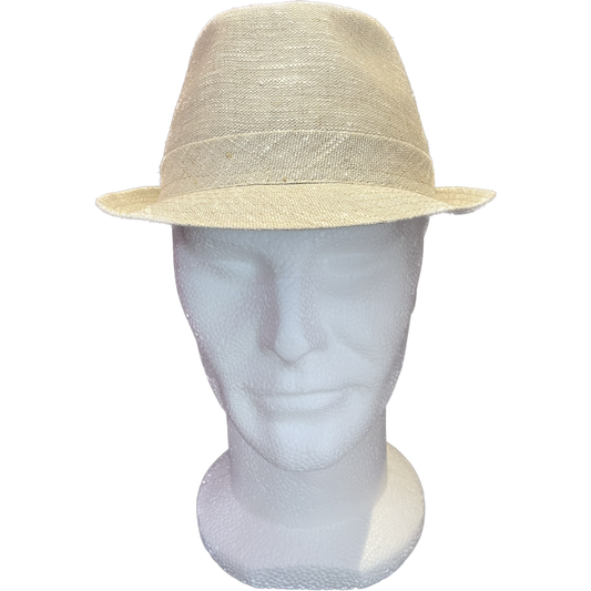 Chapeau Trilby maronne