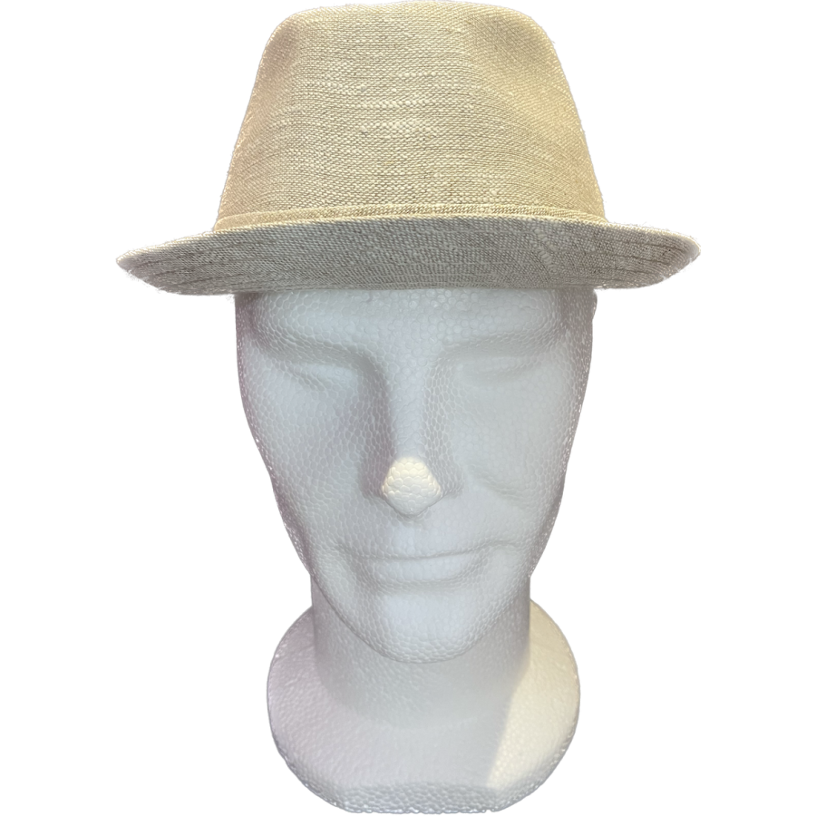 Chapeau Trilby maronne