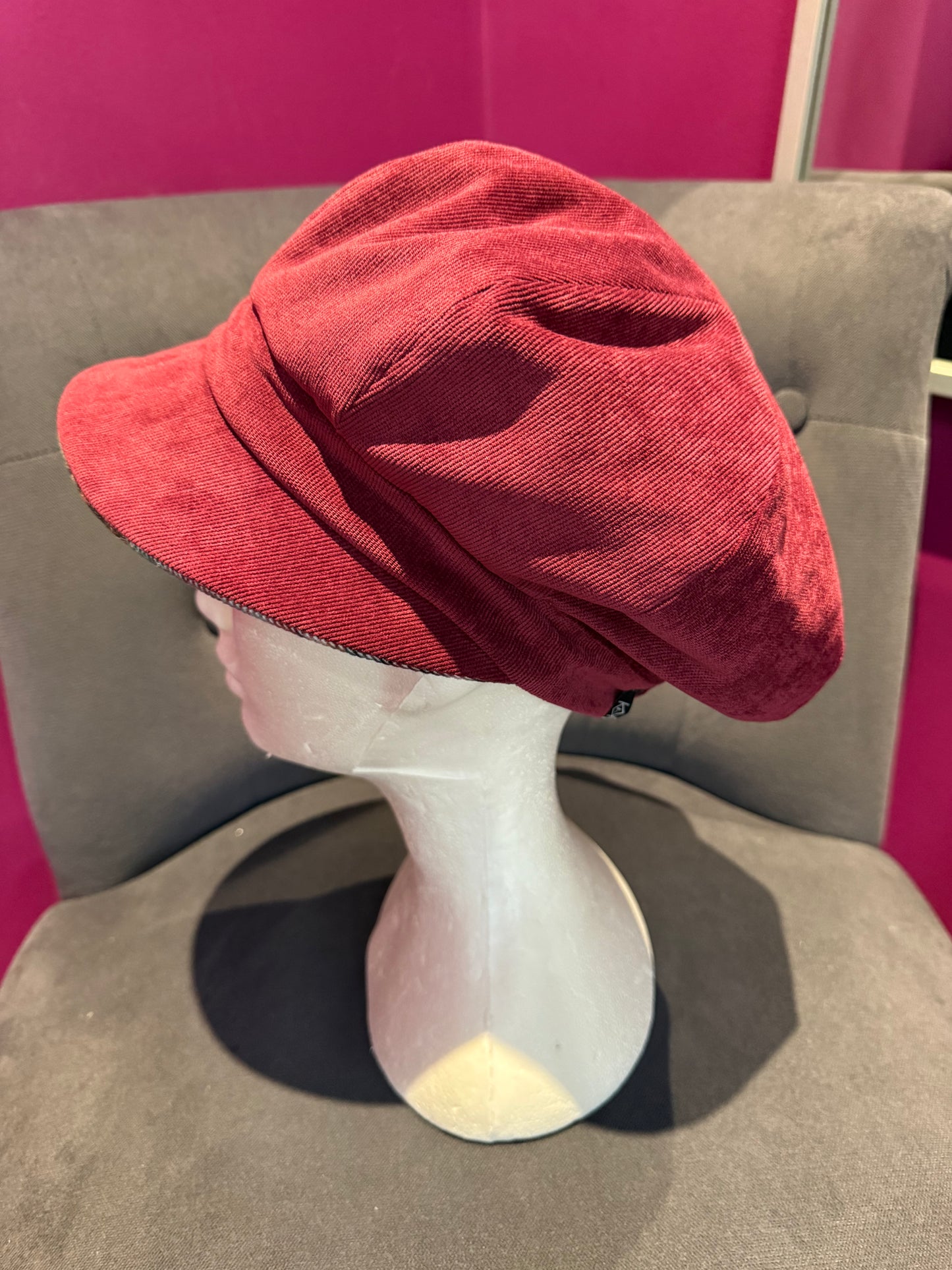 Casquette gavroche réversible