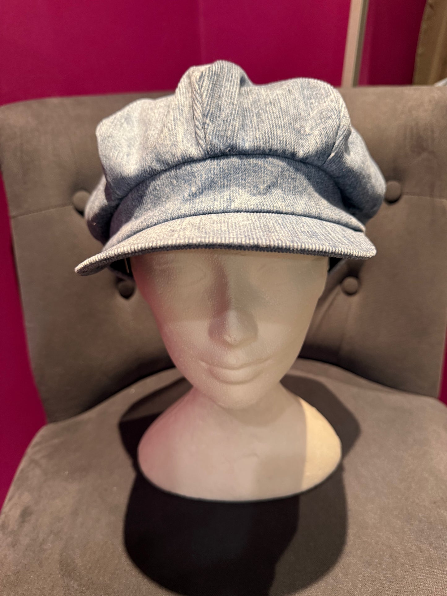Casquette gavroche velour