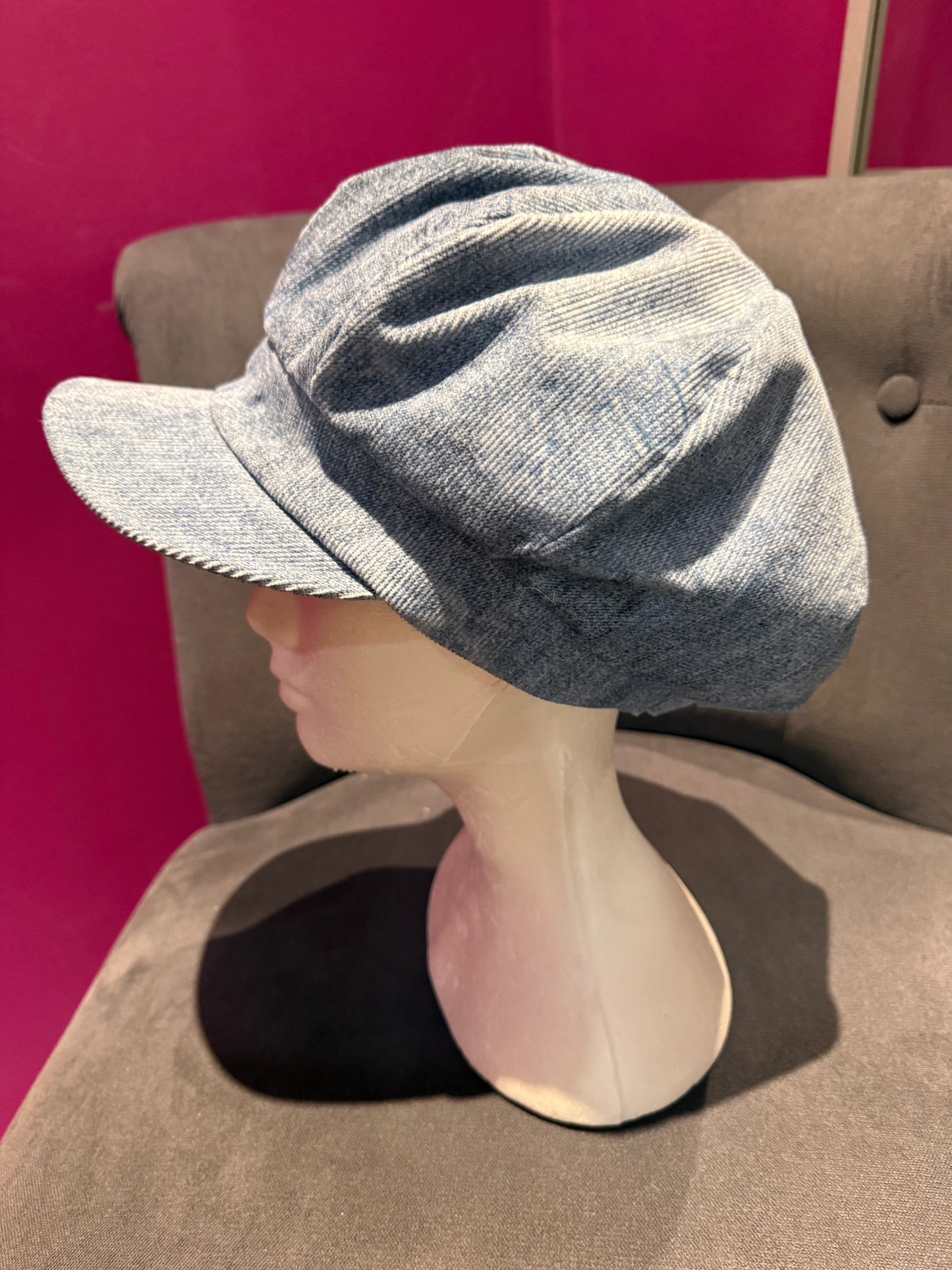 Casquette gavroche velour